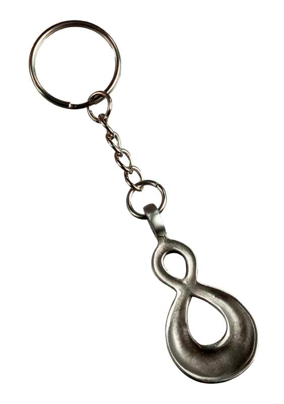 Bijou de Sac ou Porte-Clé Maori Nœud Sans Fin – Pikorua