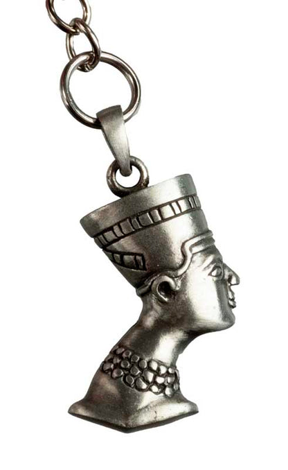 Néfertiti Égyptienne, Bijou de Sac ou Porte-Clé en Métal – Icône de l’Égypte Antique