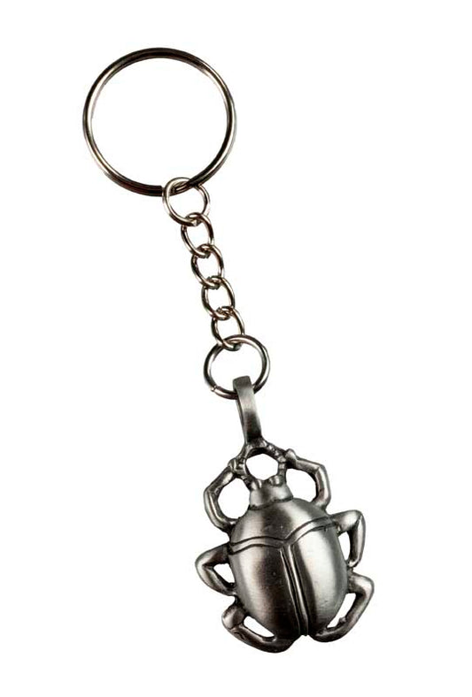Scarabée Égyptien, Bijou de Sac ou Porte-Clé en Métal – Symbole de Renaissance