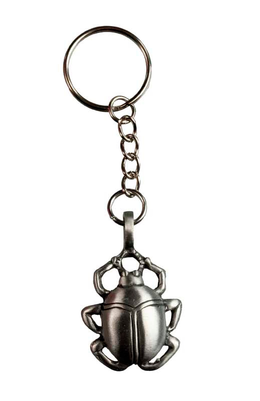 Scarabée Égyptien, Bijou de Sac ou Porte-Clé en Métal – Symbole de Renaissance