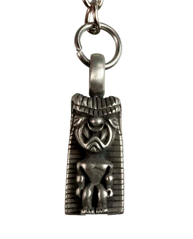 Tiki Maori – Bijou de Sac et Porte-Clés Ethnique en Métal