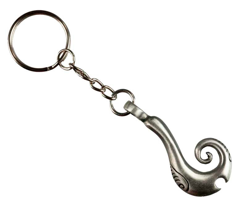 Hei Matau Hameçon Maori – Bijou de Sac et Porte-Clés Polynésien
