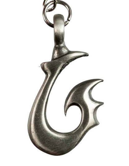 Bijou de Sac ou Porte-Clé Maori Hameçon – Hei Matau Polynésien