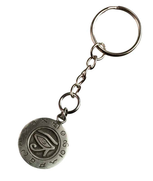 Œil d’Horus Égyptien, Bijou de Sac ou Porte-Clé en Métal – Symbole de Protection