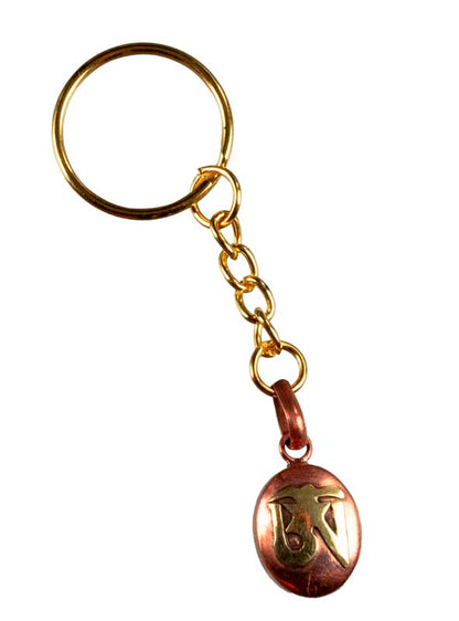 Porte-Clé Ghau Tibétain – Bijou De Sac Boîte À Prières Bouddhiste En Alliage De Cuivre