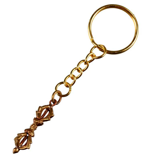 Porte-Clés Vajra Dorje Népalais – Bijou de Sac Bouddhiste
