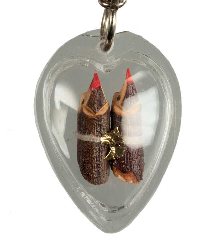 Porte-Clés Salika Thaïlandais – Couple d’Oiseaux Sacrés