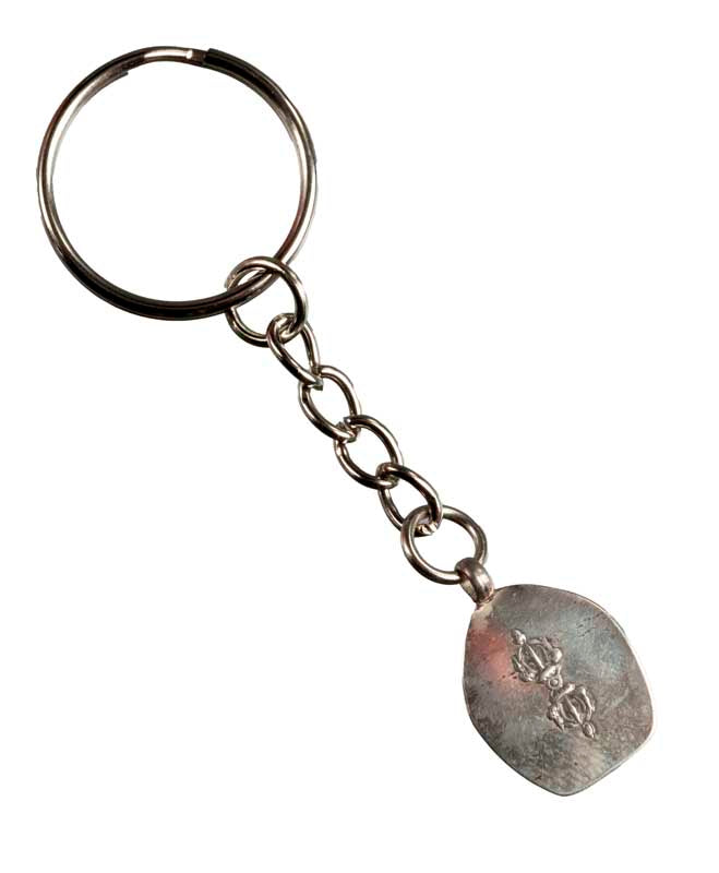 Porte-Clé Bouddha Shakyamuni – Pendentif Méditation en Métal