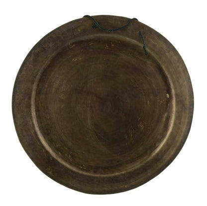 Gong Tibétain Bouddhiste Buddha Shakyamuni 52,7 cm Gravé - Prières Mantra du Népal