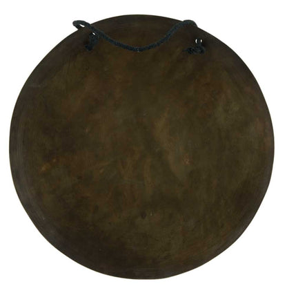 Gong Tibétain Bouddhiste OM Gravé avec Mailloche