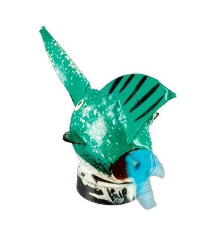 Animal Magnet Poisson Espadon en Coque de Pistache