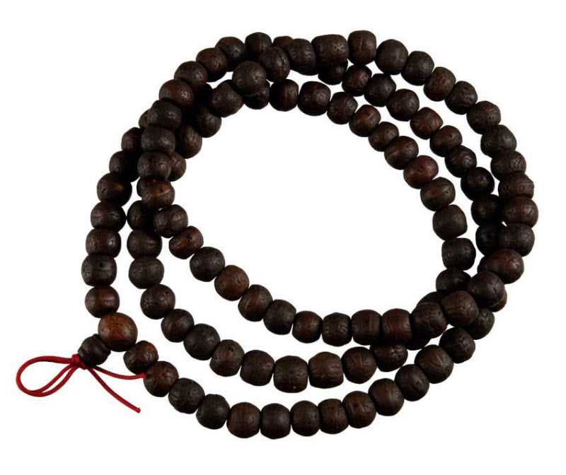 Mala Bodhi Népalais Authentique – Chapelet De Méditation En Graines Sacrées