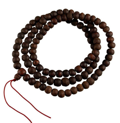 Mala Bodhi Du Népal – Chapelet Bouddhiste En Graines Sacrées