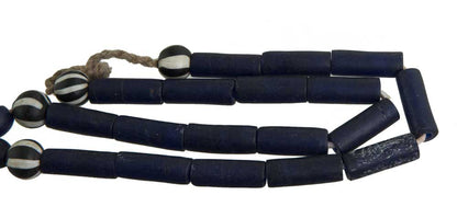Collier Ethnique Naga Konyak En Perles De Verre Et Bronze – Artisanat Du Nagaland