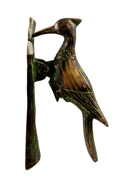 Heurtoir De Porte Pic-Vert En Alliage De Cuivre – Décoration Artisanale Indienne