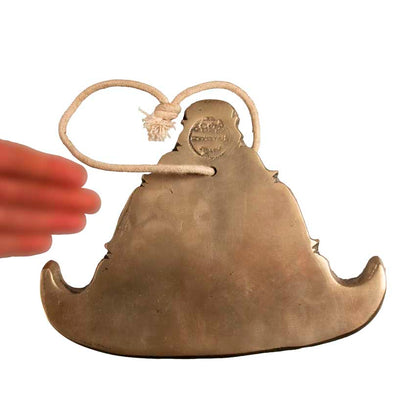 Gong Plat Traditionnel en Alliage de Cuivre – Instrument Vibratoire d’Exception