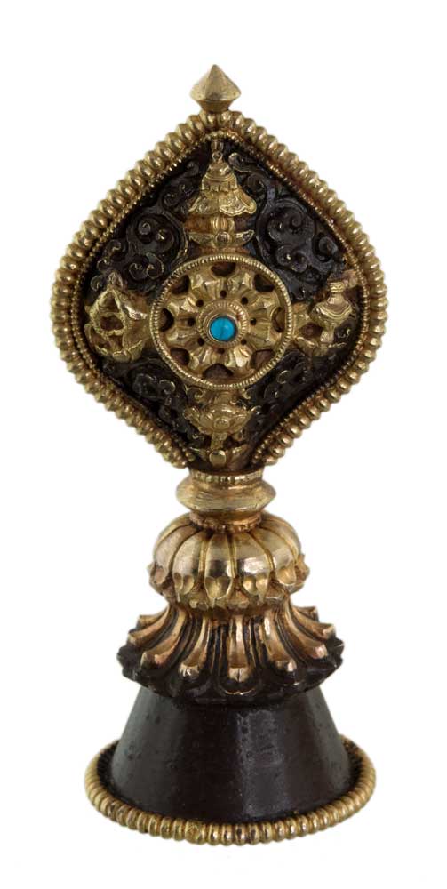 Set D’Offrandes Au Mandala Tibétain En Cuivre Filigrané – Qualité Monastère
