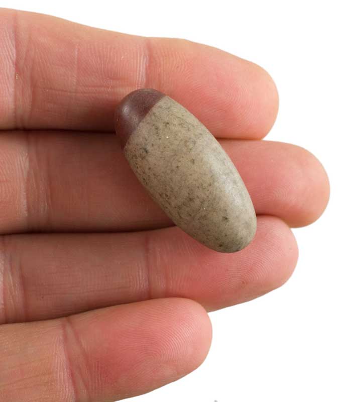 Narmada Shiva Lingam – Pierre Roulée Sacrée De L’Inde