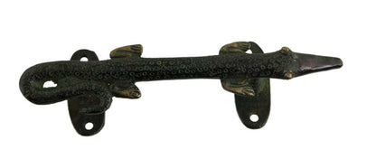 Poignée De Porte Crocodile En Alliage De Cuivre – Artisanat Indien