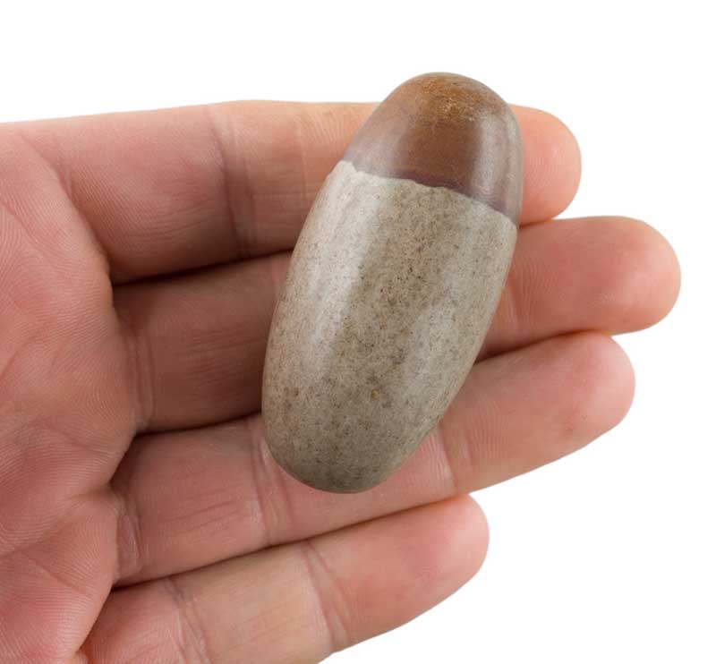 Shiva Lingam – Galet Naturel Poli, Œuf Cosmique De La Narmada