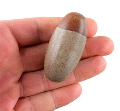 Shiva Lingam – Galet Naturel Poli, Œuf Cosmique De La Narmada