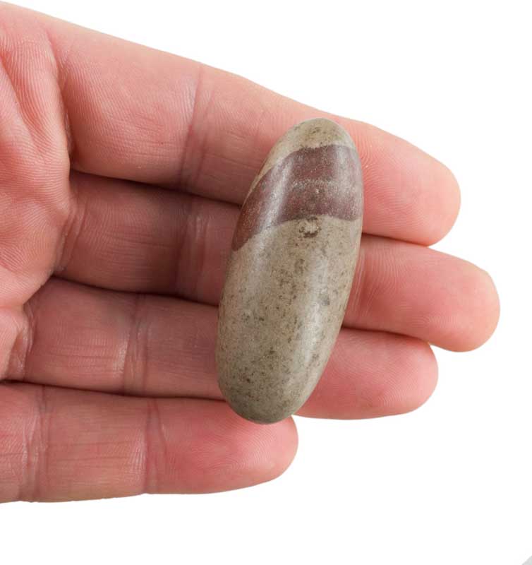 Shiva Lingam – Pierre Roulée Naturelle De La Narmada