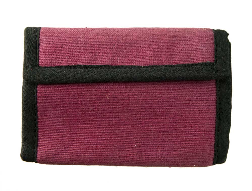 Portefeuille Ethnique Brodé en Coton – Artisanat Népalais