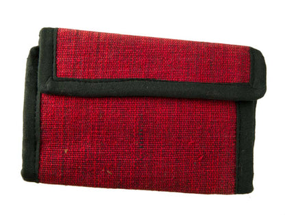 Portefeuille Ethnique en Coton – Motif Brodé – Artisanat Népalais