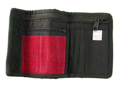 Portefeuille Ethnique en Coton – Motif Brodé – Artisanat Népalais