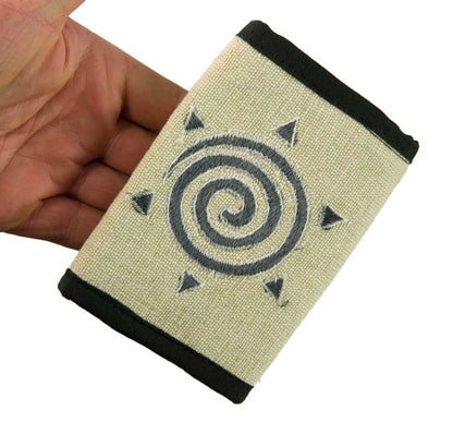 Portefeuille Ethnique Brodé en Coton – Artisanat Népalais