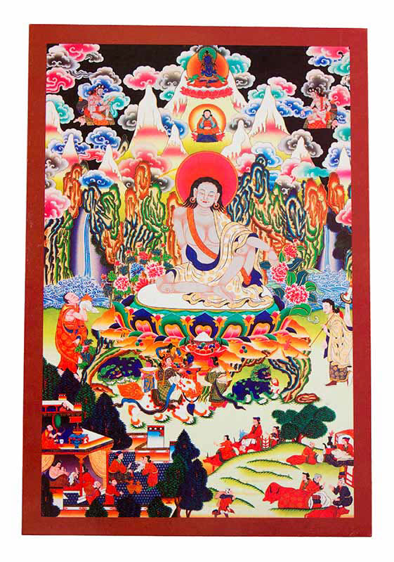 Carte Postale Milarepa – Maître Spirituel Du Bouddhisme Tibétain