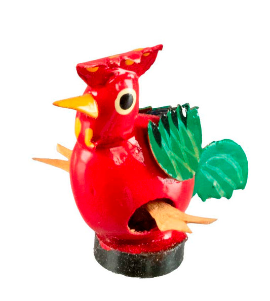 Animal Magnet Coq Ou Poule en Coque de Pistache