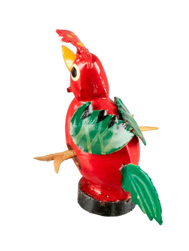 Animal Magnet Coq Ou Poule en Coque de Pistache