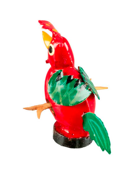 Animal Magnet Coq Ou Poule en Coque de Pistache