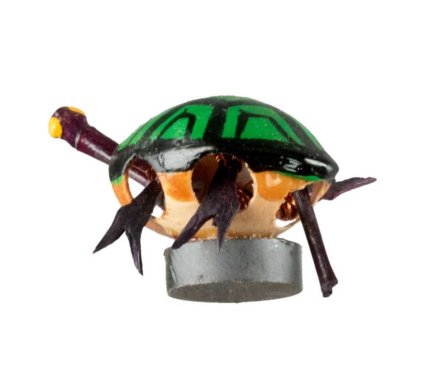 Animal Magnet Tortue en Coque de Pistache