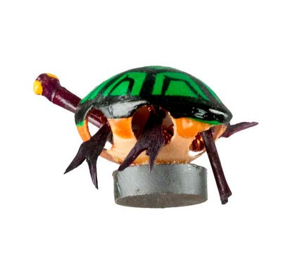 Animal Magnet Tortue en Coque de Pistache