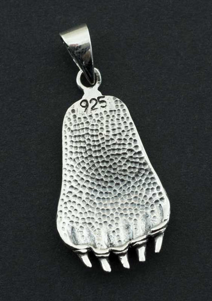 Pendentif Patte d’Ours Odin Viking en Argent 925