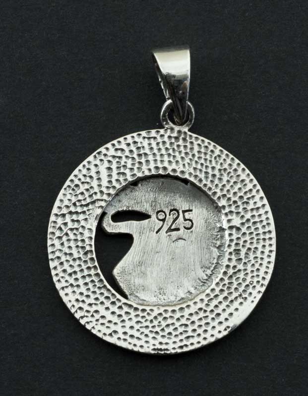 Pendentif Tête de Loup de Fenrir en Argent 925 - Viking