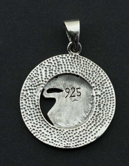 Pendentif Tête de Loup de Fenrir en Argent 925 - Viking