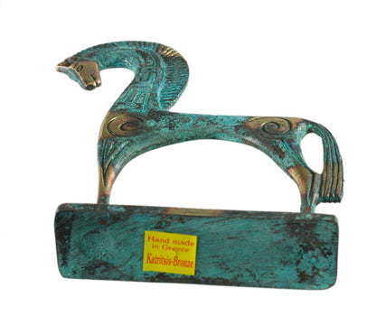 Statue Cheval Grec en Bronze – Style Géométrique Grèce Antique