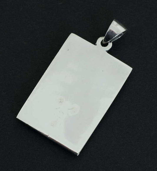 Pendentif Kali En Argent Massif 925 – Artisanat Hindouiste