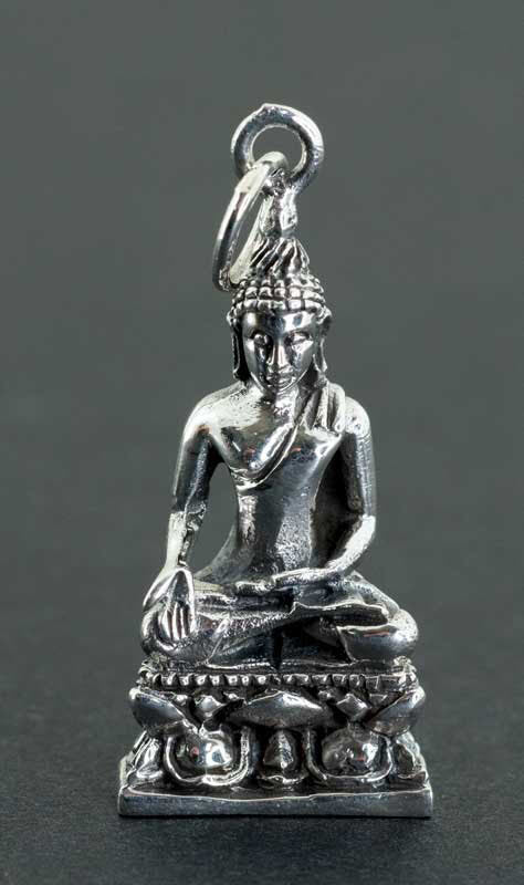 Pendentif Bouddha Médecine en Argent 925