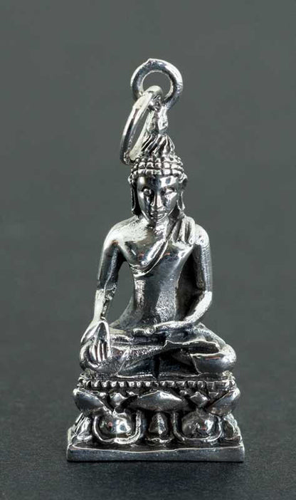 Pendentif Bouddha Médecine en Argent 925