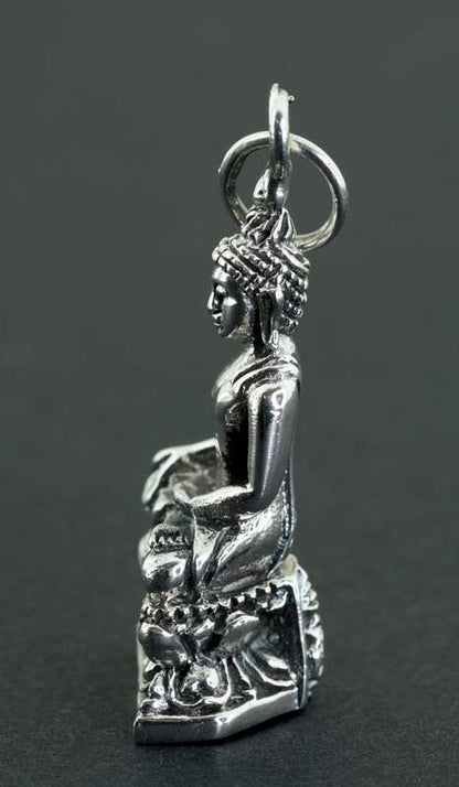 Pendentif Bouddha Médecine en Argent 925
