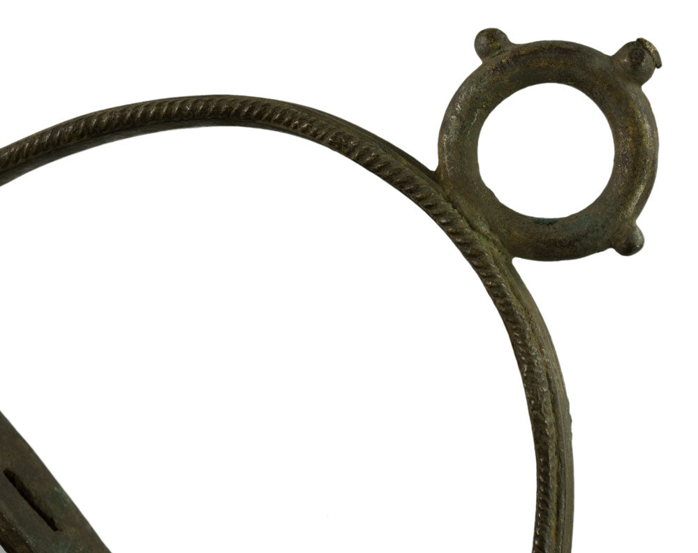 Paire D'Anciens Étriers Équestres du Rajasthan – Bronze Inde