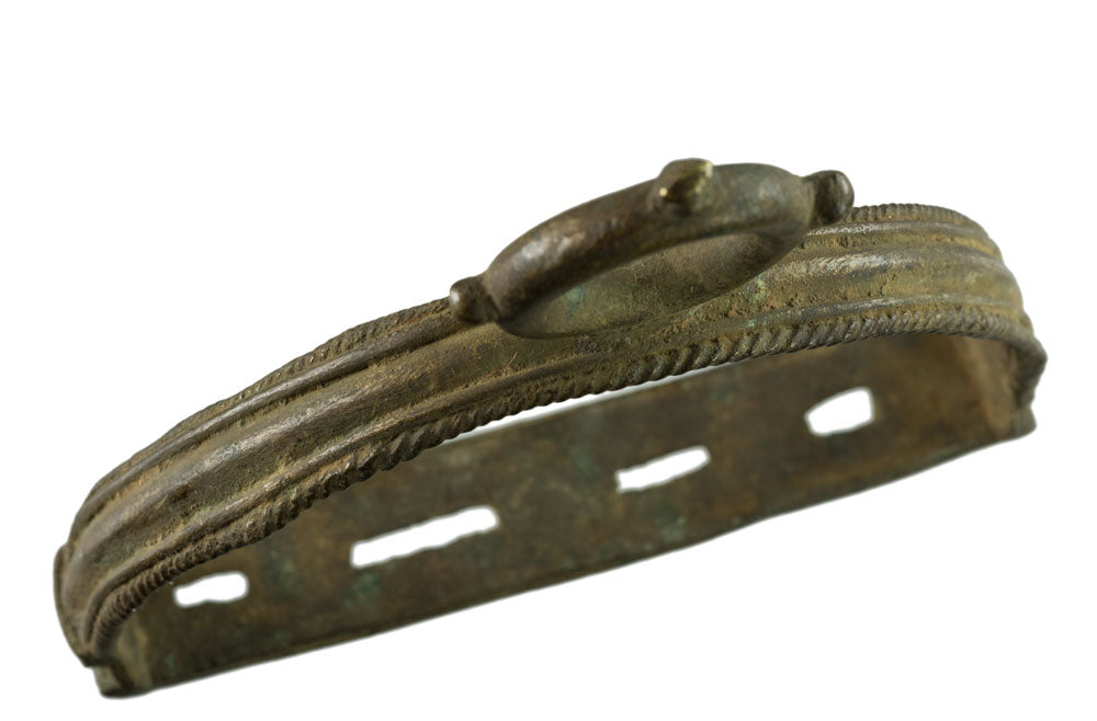 Paire D'Anciens Étriers Équestres du Rajasthan – Bronze Inde