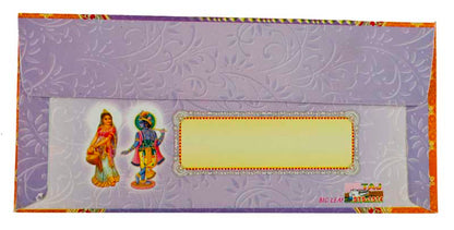 Enveloppe cadeau mariage Ganesh – Enveloppe à offrande en papier artisanal
