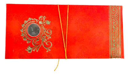 Enveloppe cadeau de mariage – Ganesh Éléphant Indien – Papier artisanal