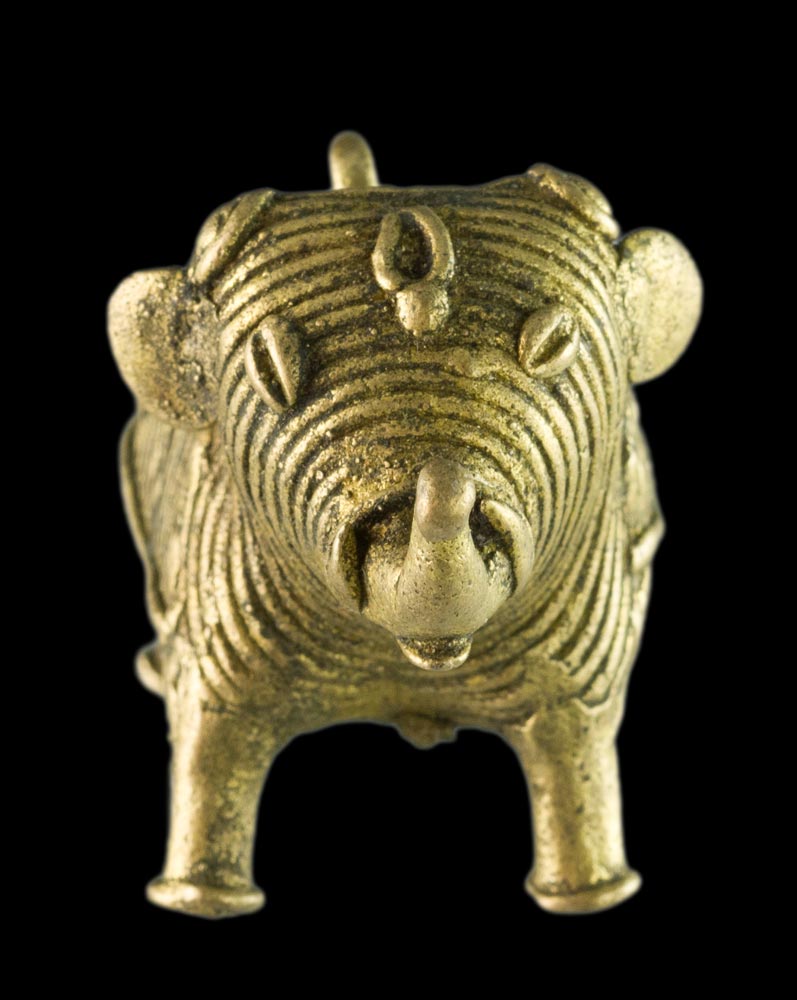 Miniature Éléphant Dhokra – Art Tribal De Bastar Orissa Inde