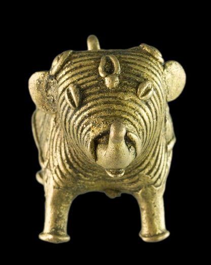 Miniature Éléphant Dhokra – Art Tribal De Bastar Orissa Inde